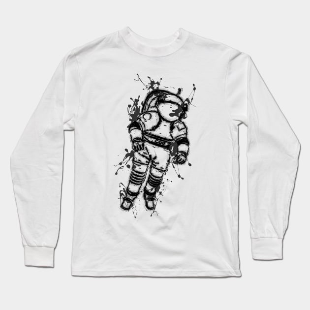 Astronauts Long Sleeve T-Shirt by gblackid